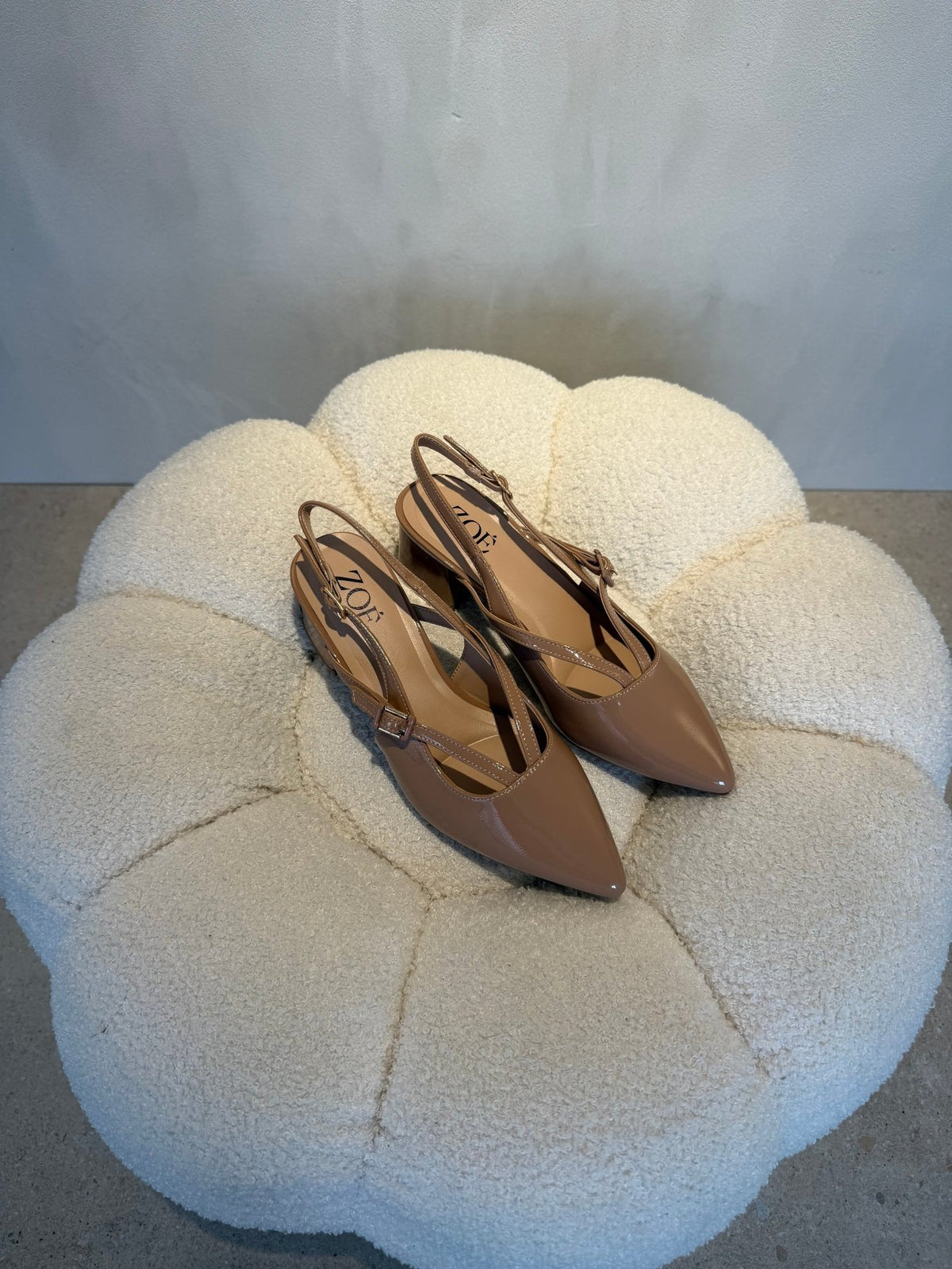 15087 Tacones Beige - ZOÉ BRAND 2026 beige charol