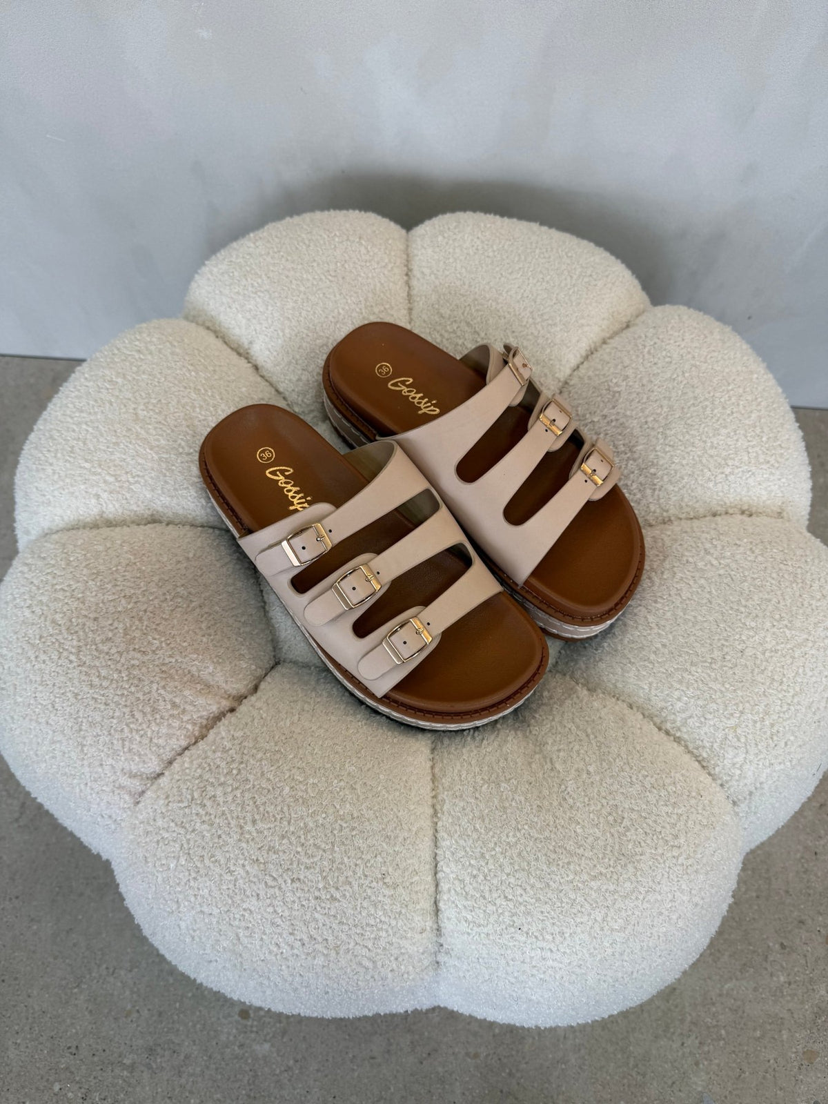 15143 Sandalias Beige Tan - ZOÉ BRAND