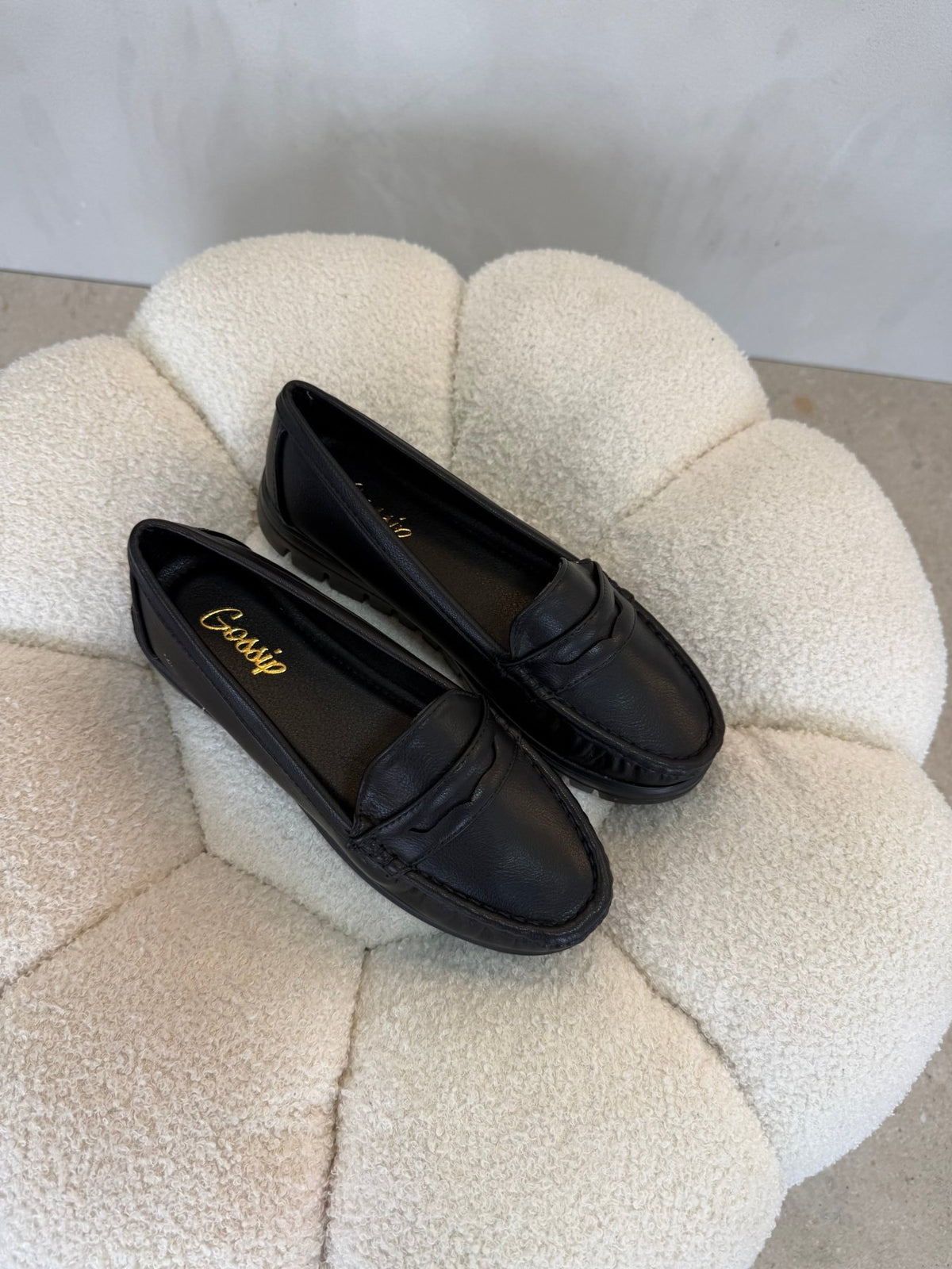 15163 Mocasines Full Black - ZOÉ BRAND 2026 BLACK clásico