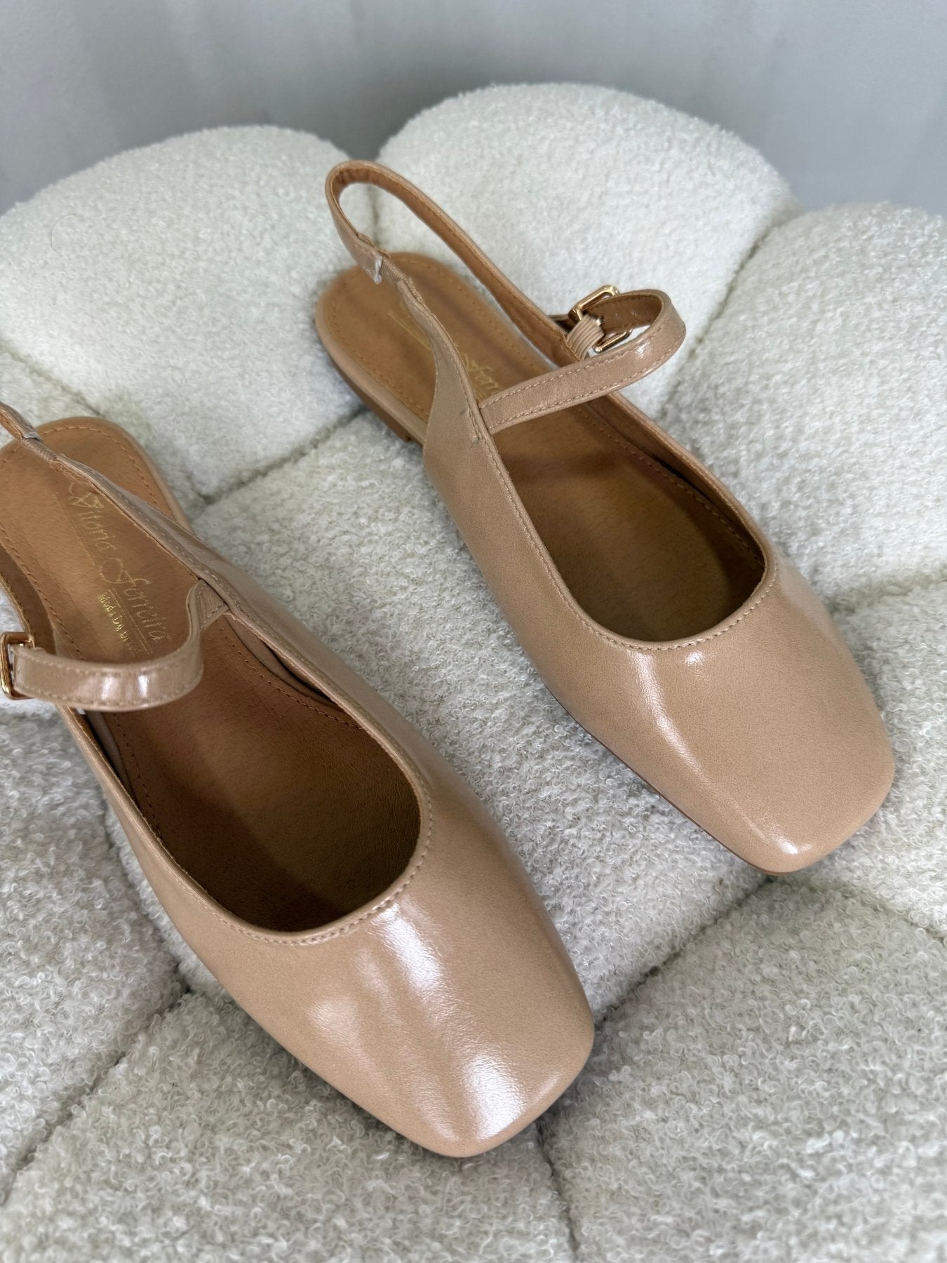 Bailarinas Nude 15045 Slingback Hebilla Casual Zoé Brand Costa Rica