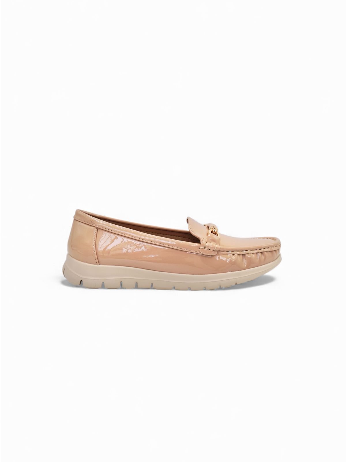 Mocasines Nude Charol 14566 Slip On Casual de mujer Zoé Brand Costa Rica