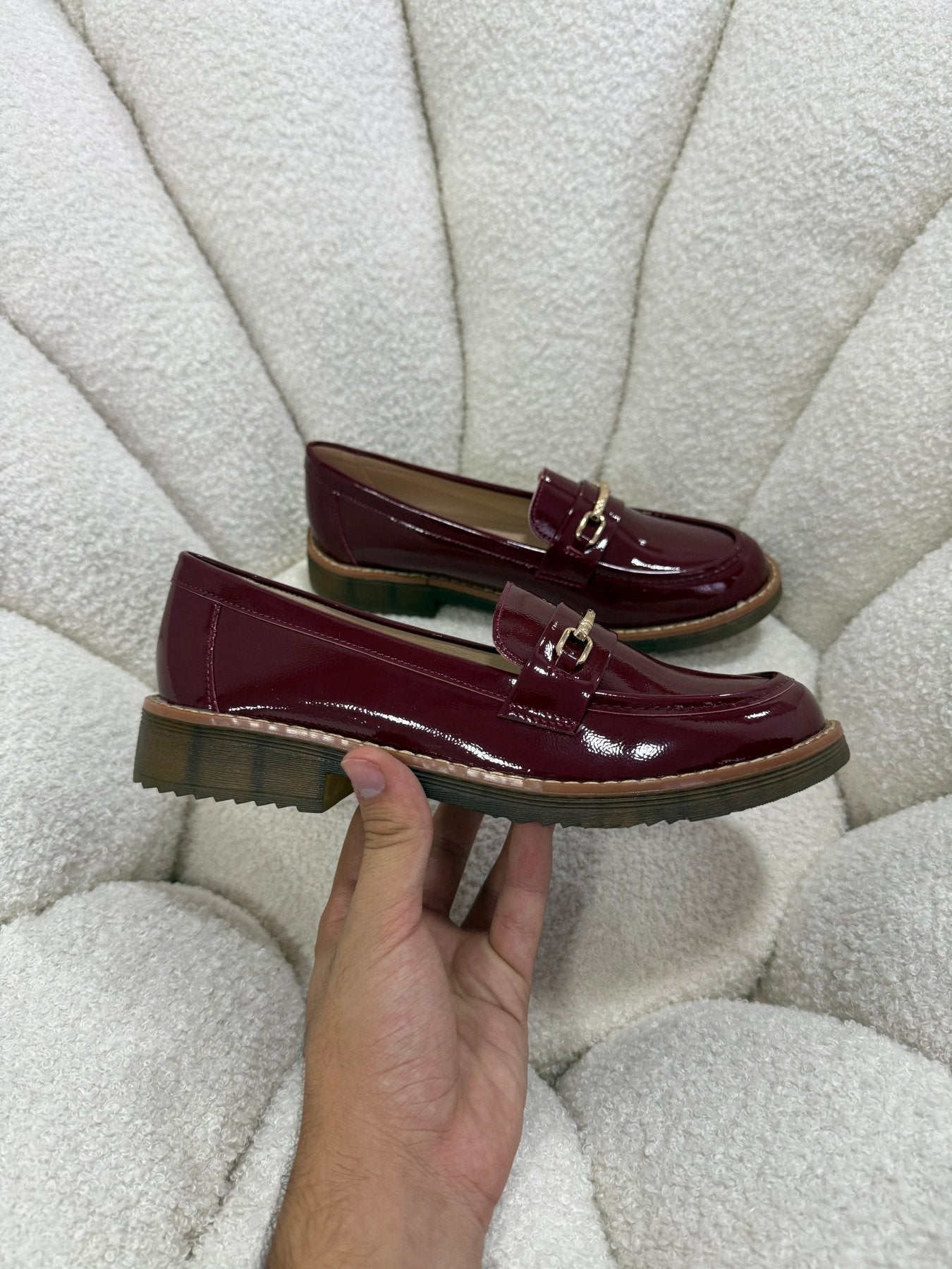 Mocasines Burdeos Charol 15031 Ejecutivo Zoé Brand Costa Rica - ZOÉ BRAND 2026 disponible-35 disponible-36