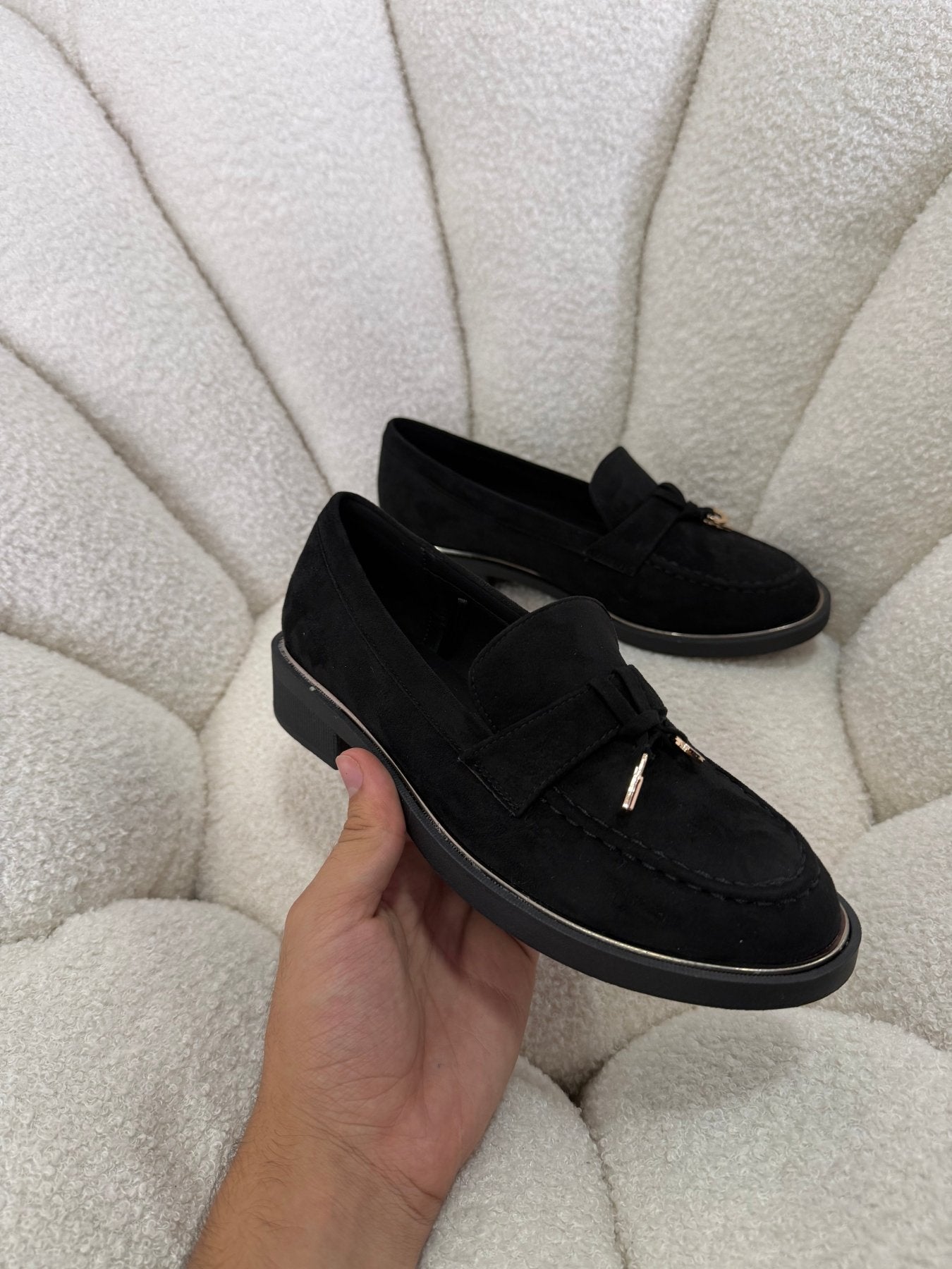 Mocasines Negro Gamuza 15029 Casual Zoé Brand Costa Rica - ZOÉ BRAND 2026 BLACK disponible-35
