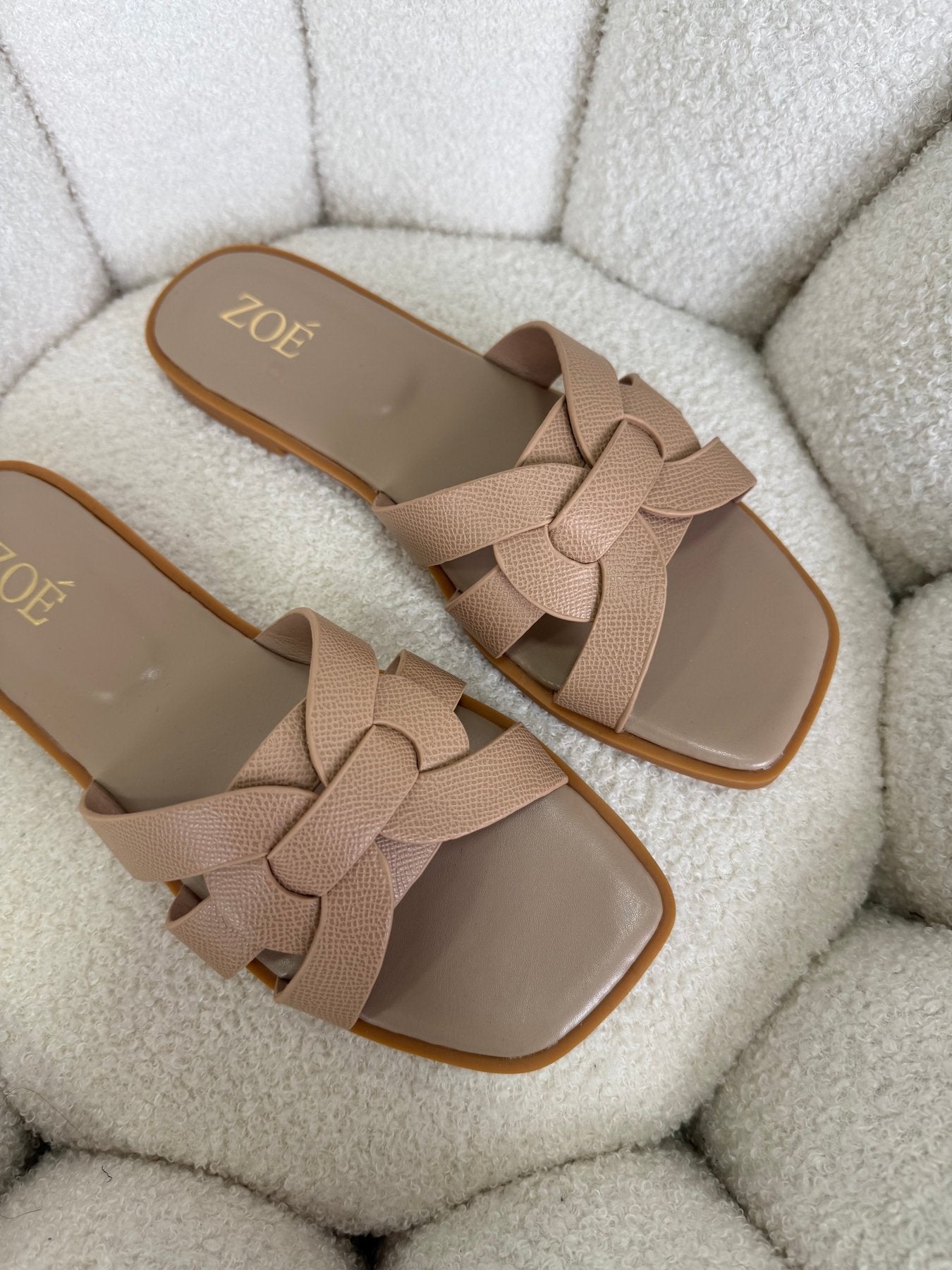 Sandalias Nude 14949 Flats Casual de mujer Zoé Brand Costa Rica - ZOÉ BRAND 2026 disponible-35 disponible-36