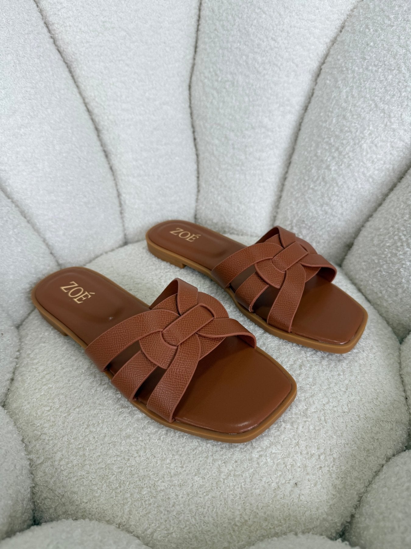 Sandalias Tan 14950 Flats Casual de mujer Zoé Brand Costa Rica - ZOÉ BRAND 2026 disponible-35 disponible-36