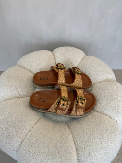15070 sandalias camel - ZOÉ BRAND