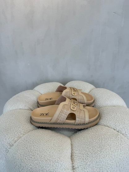15072 Sandalias Beige - ZOÉ BRAND