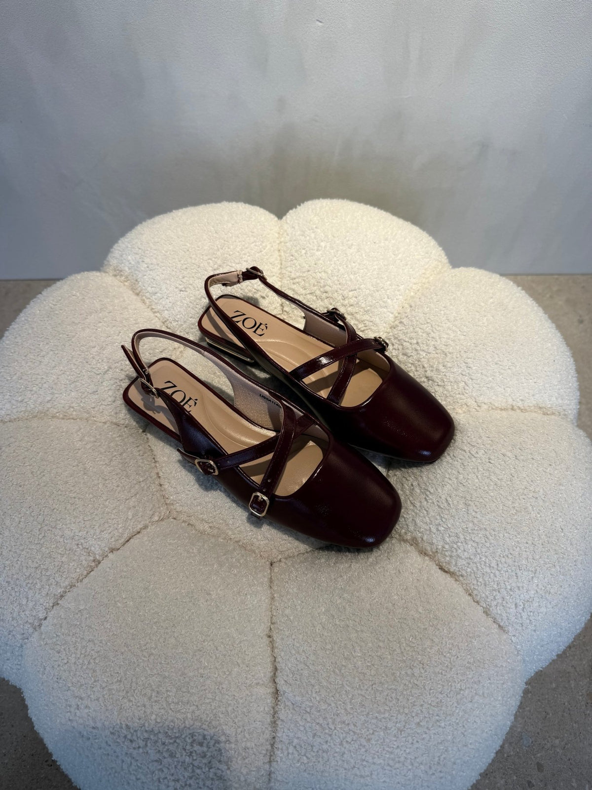 15075 Bailarinas Burgundy - ZOÉ BRAND 2026 bailarinas burgundy