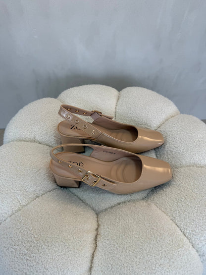 15080 Tacones Beige - ZOÉ BRAND 2026 beige charol