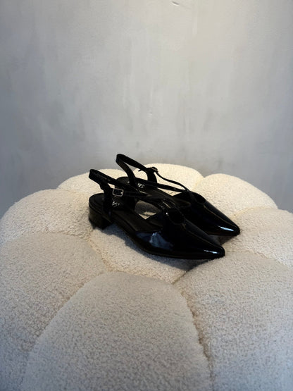 15082 Tacones Black - ZOÉ BRAND 2026 BLACK clásico
