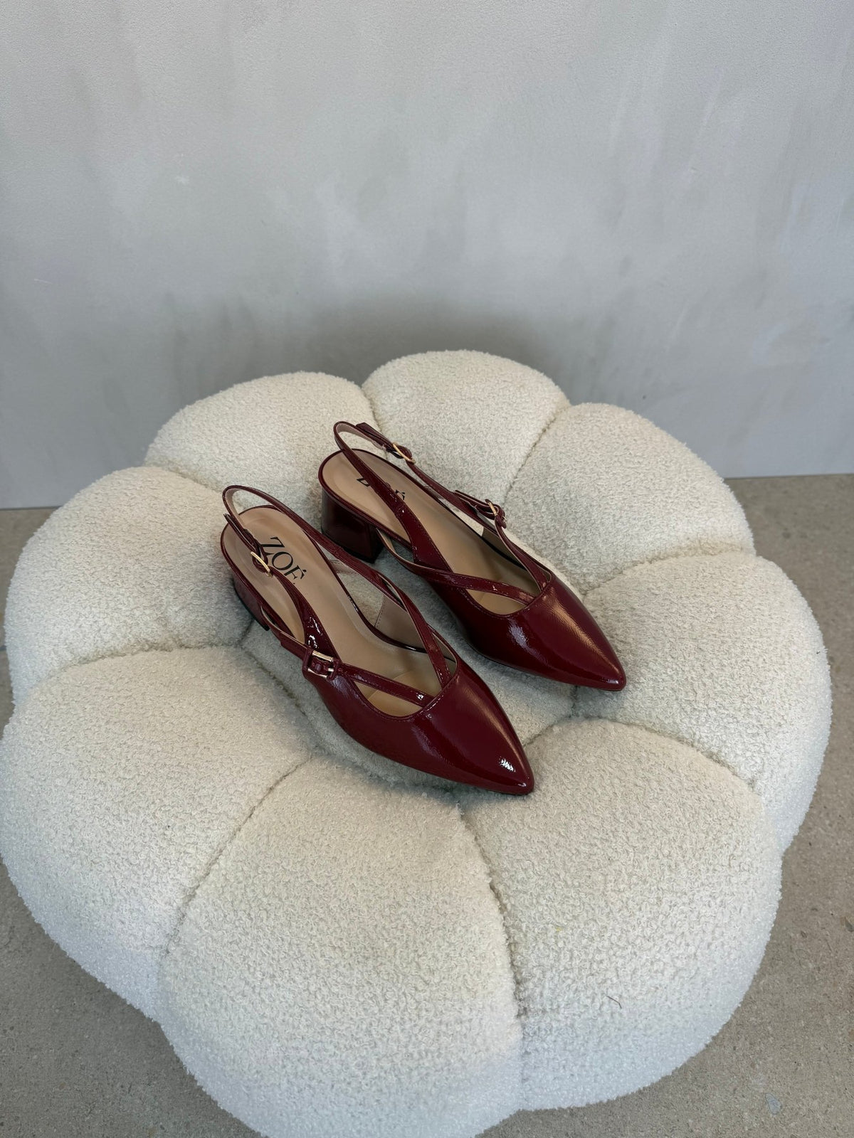 15086 Tacones Burgundy - ZOÉ BRAND