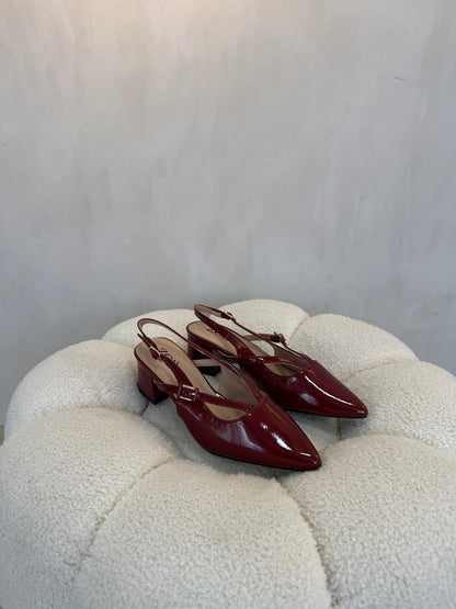 15086 Tacones Burgundy - ZOÉ BRAND