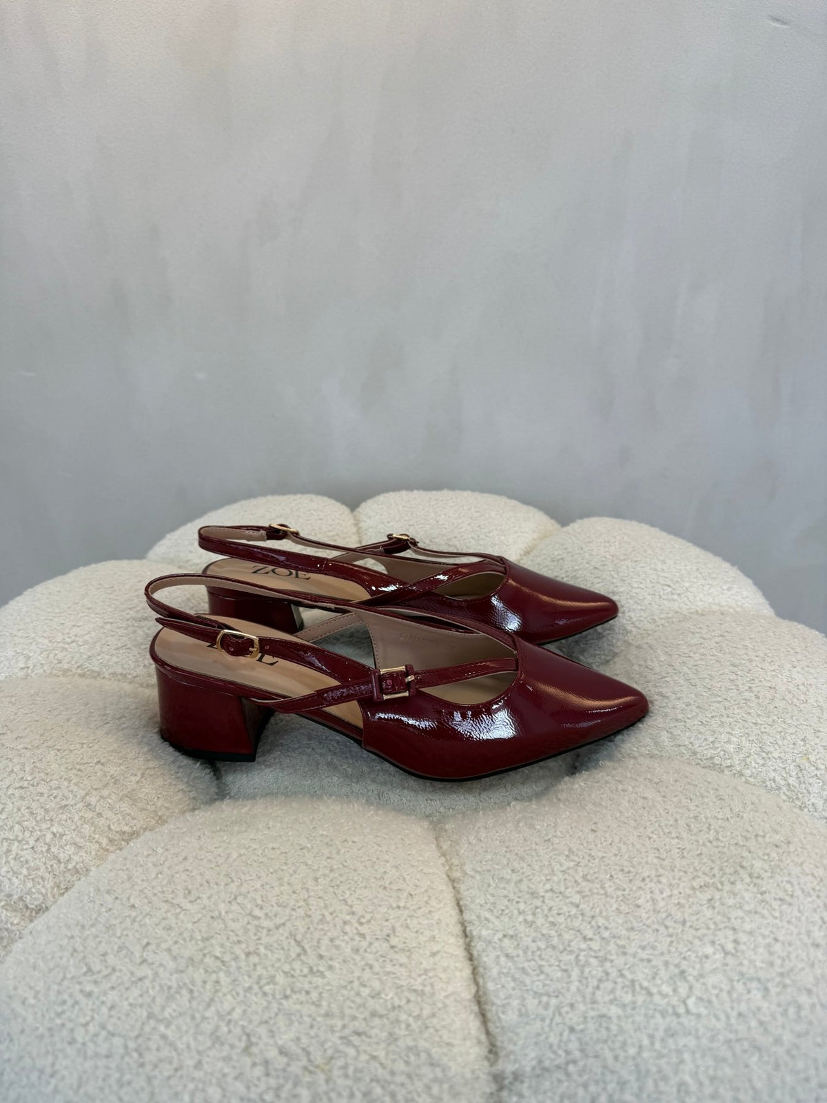 15086 Tacones Burgundy - ZOÉ BRAND