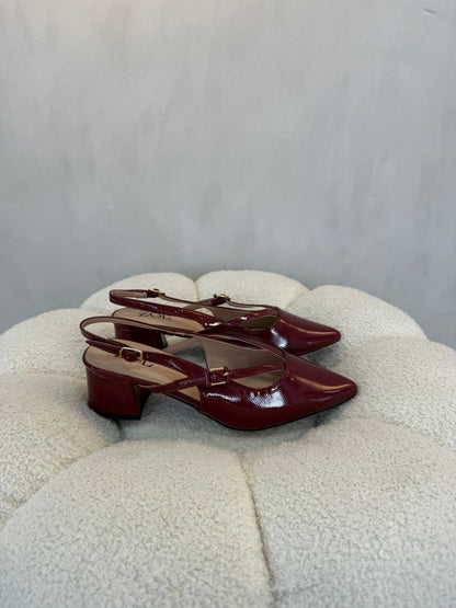 15086 Tacones Burgundy - ZOÉ BRAND
