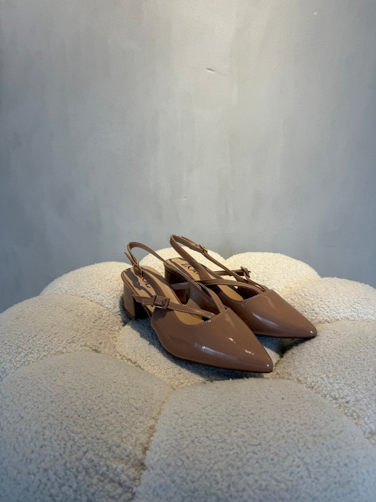 15087 Tacones Beige - ZOÉ BRAND 2026 beige charol