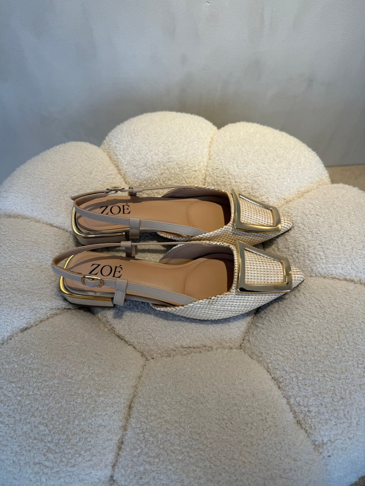 15092 Tacones Beige - ZOÉ BRAND 2026 beige clásico