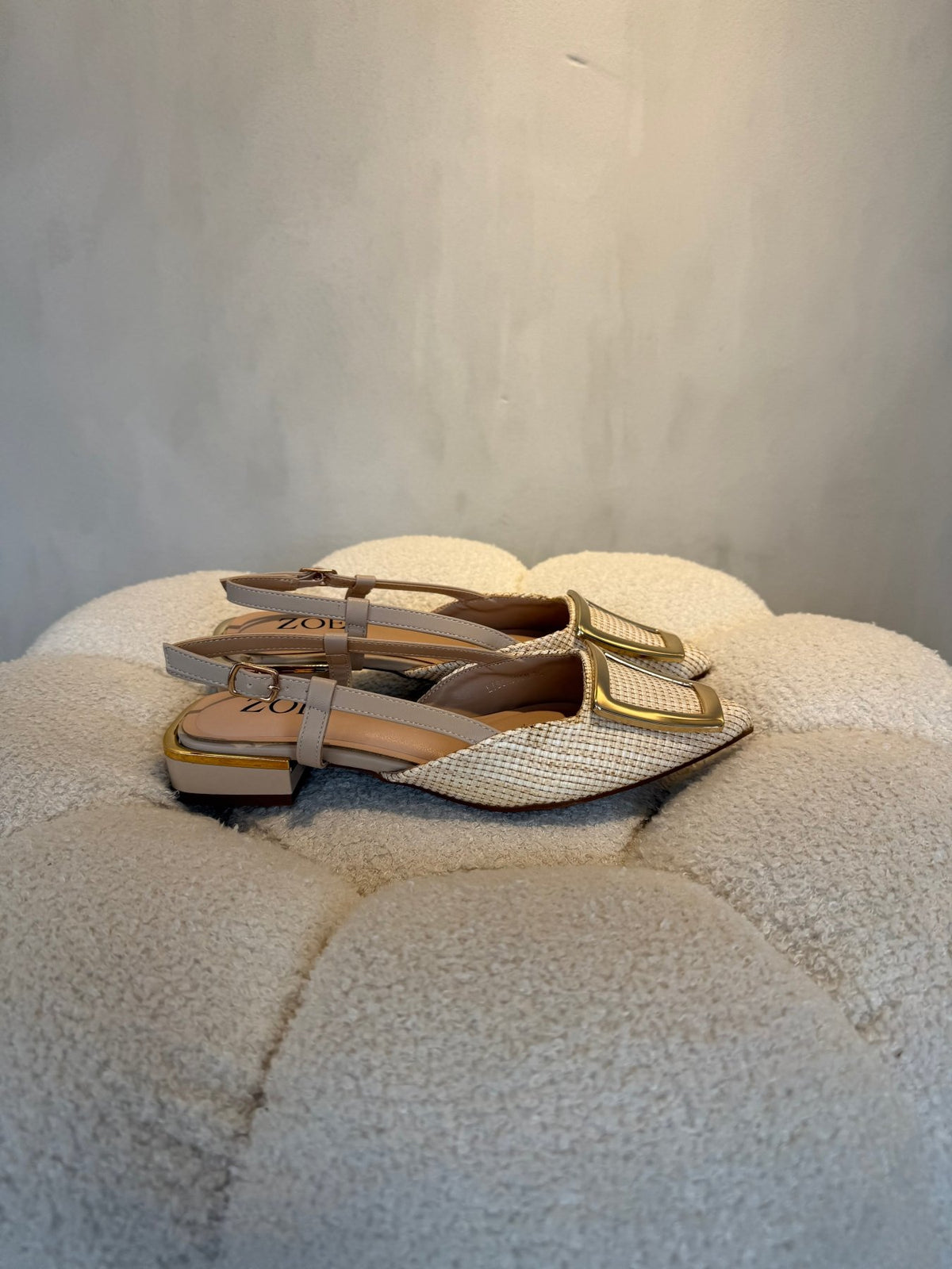 15092 Tacones Beige - ZOÉ BRAND 2026 beige clásico