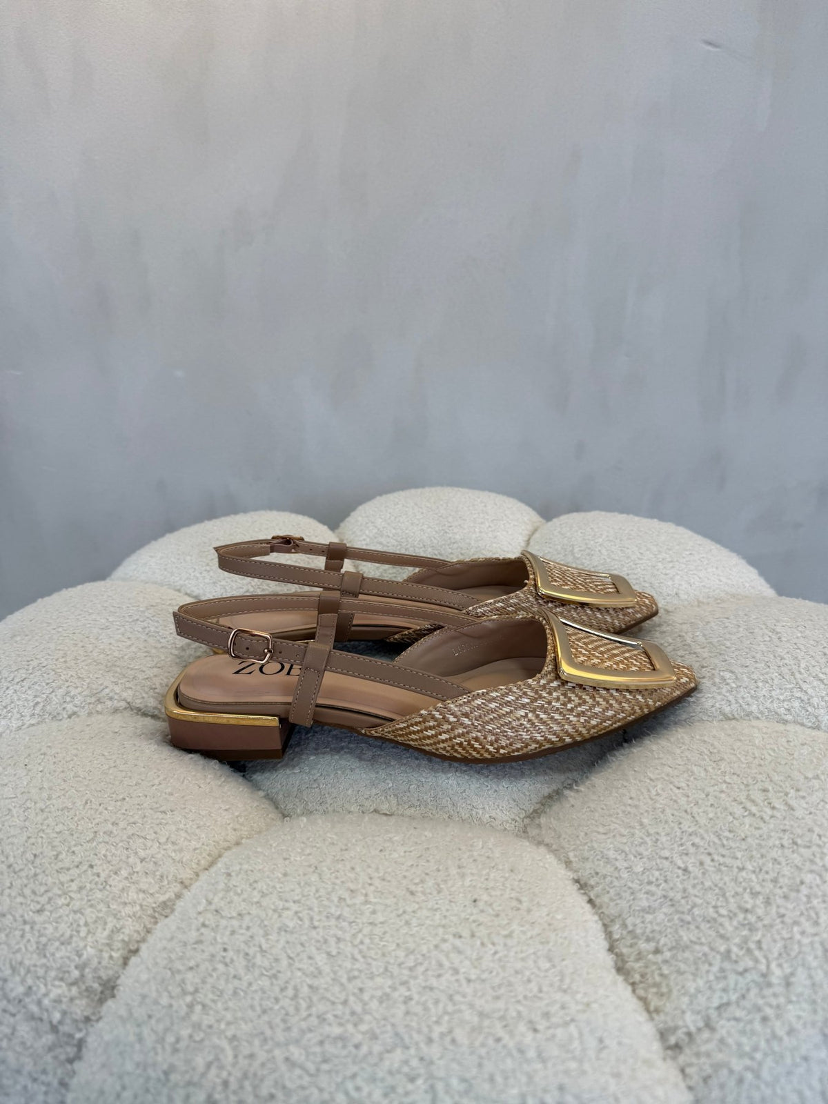 15093 Tacones Camel - ZOÉ BRAND