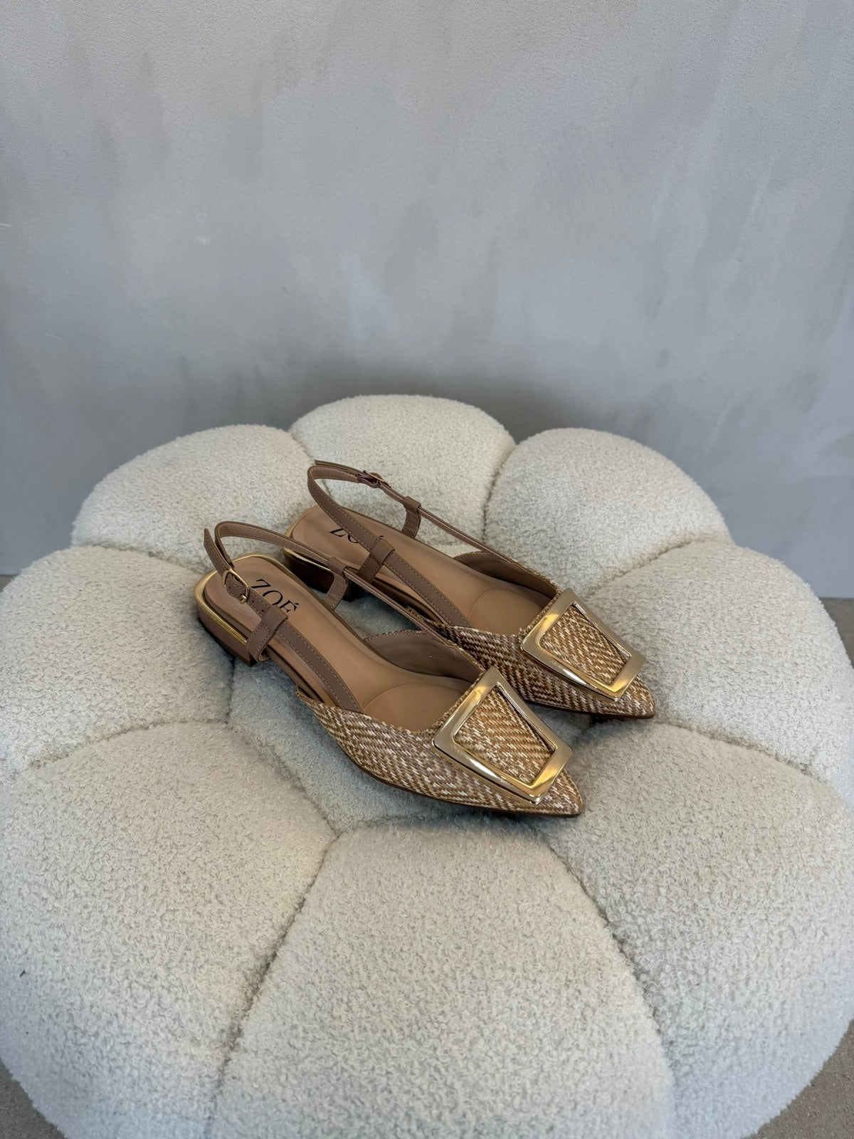 15093 Tacones Camel - ZOÉ BRAND