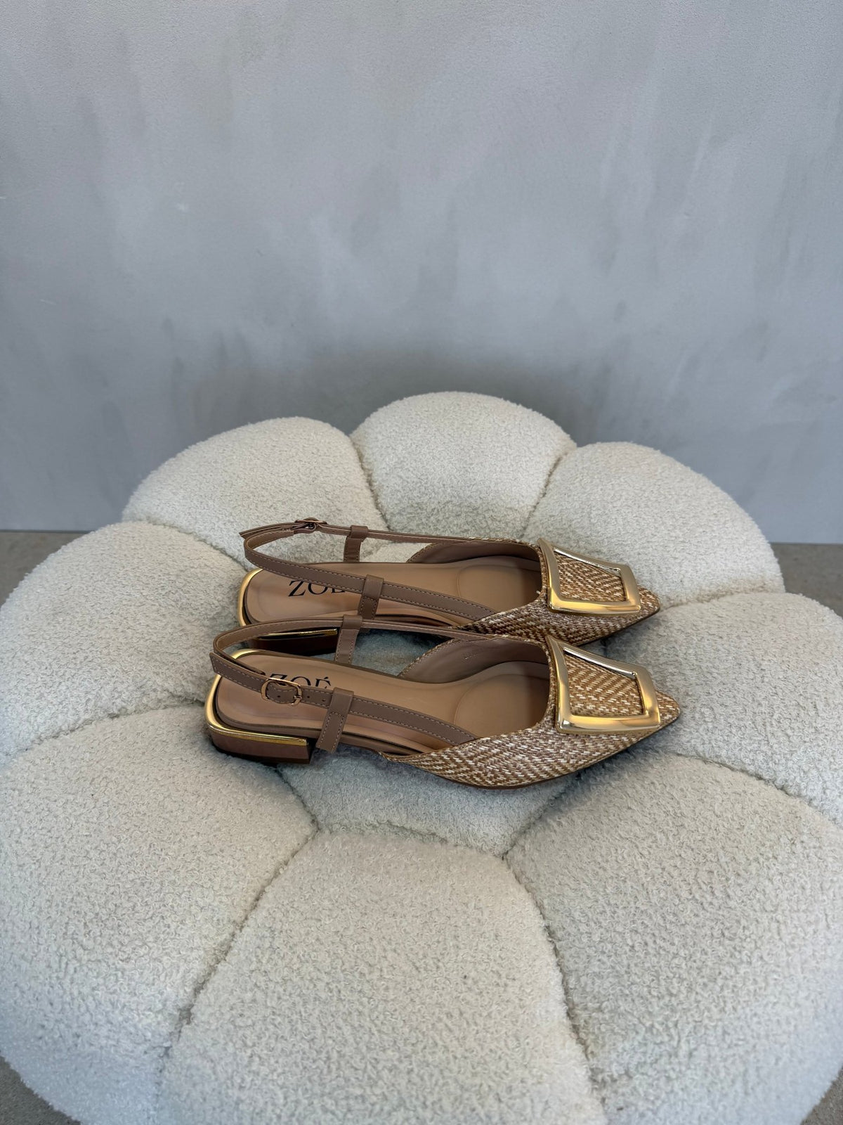 15093 Tacones Camel - ZOÉ BRAND