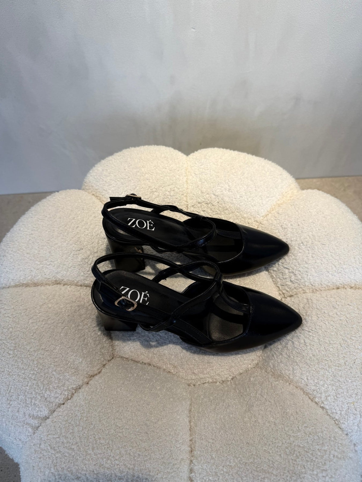 15094 Tacones Black - ZOÉ BRAND 2026 BLACK clásico