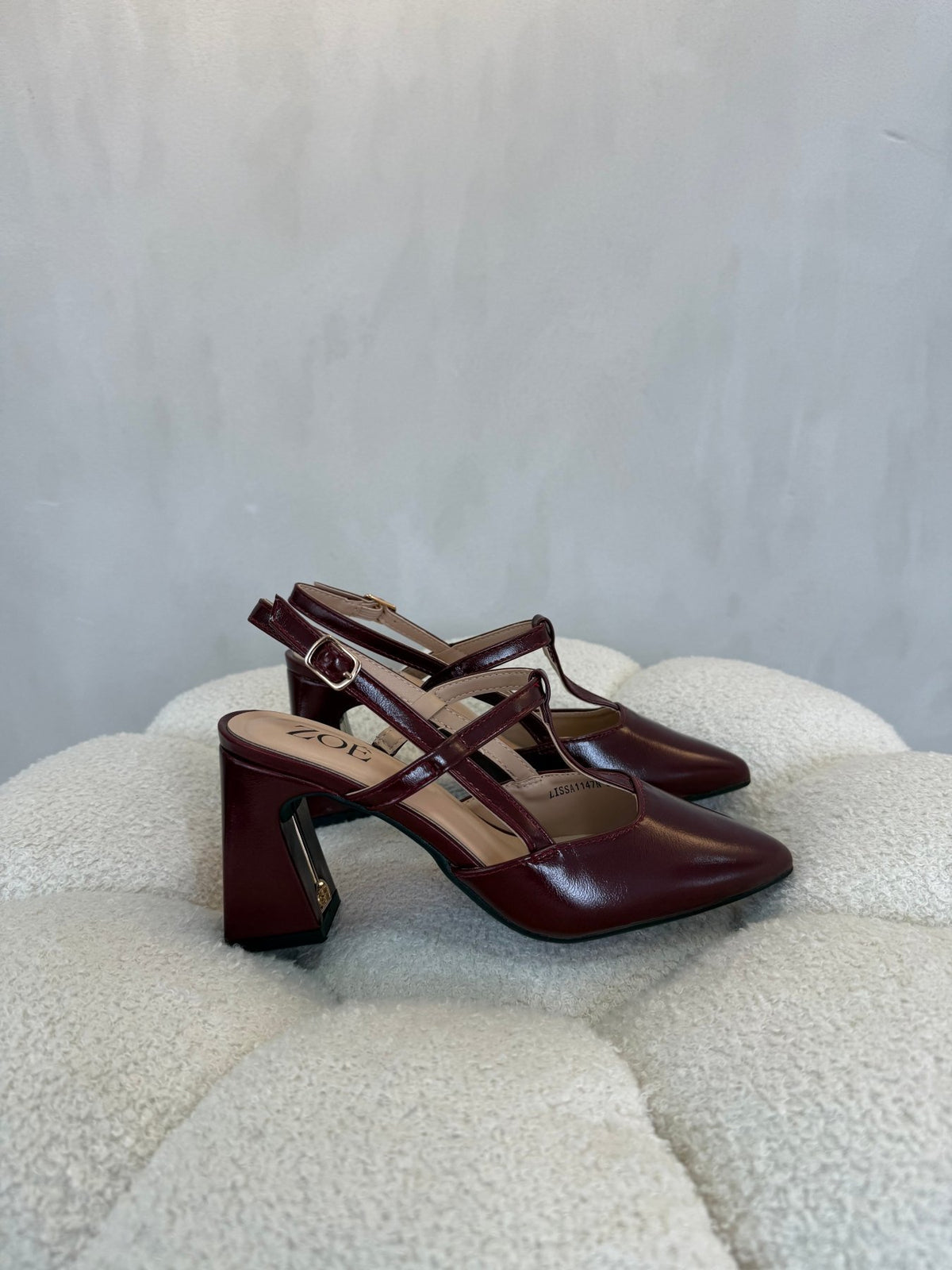 15095 Tacones Burgundy - ZOÉ BRAND