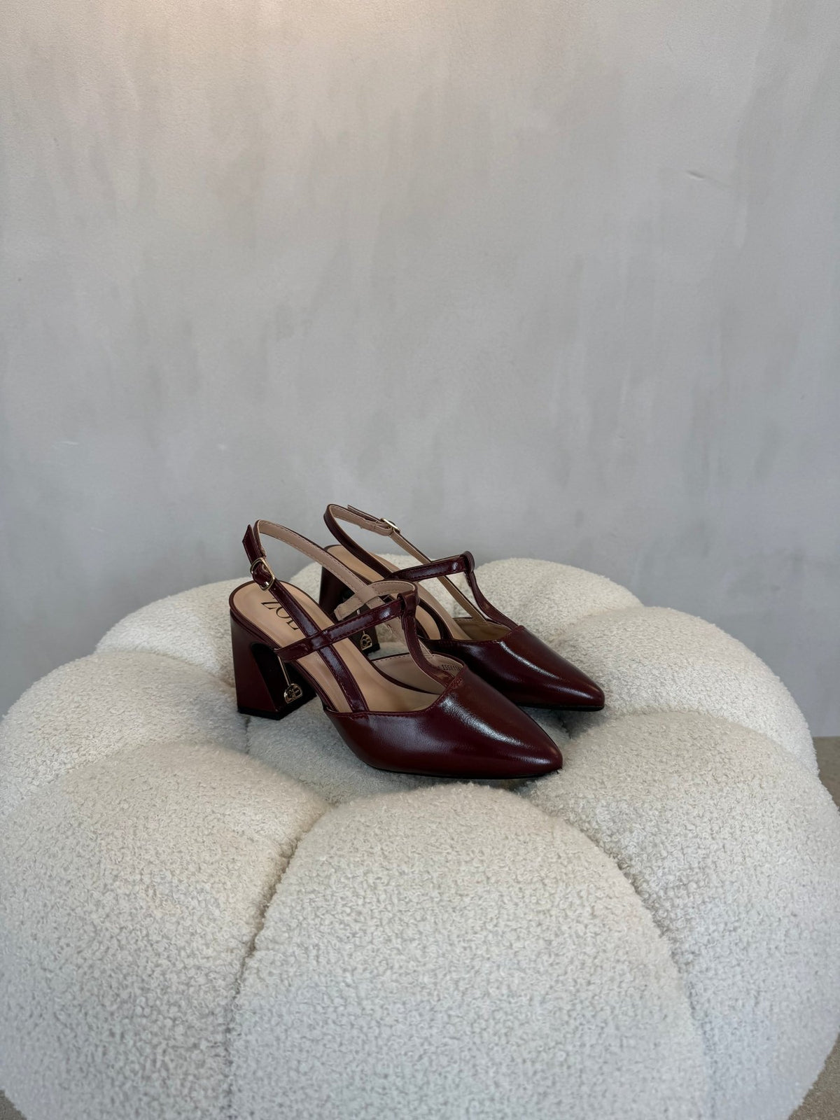 15095 Tacones Burgundy - ZOÉ BRAND