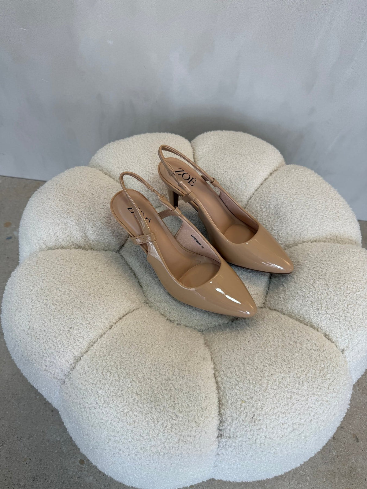 15097 Tacones Beige - ZOÉ BRAND