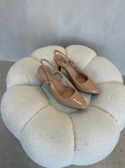 15097 Tacones Beige - ZOÉ BRAND