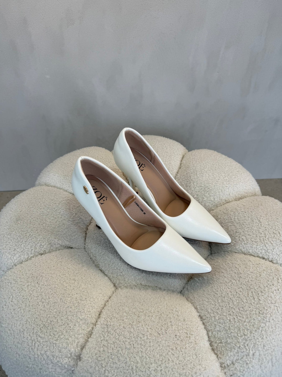 15101 Tacones White - ZOÉ BRAND