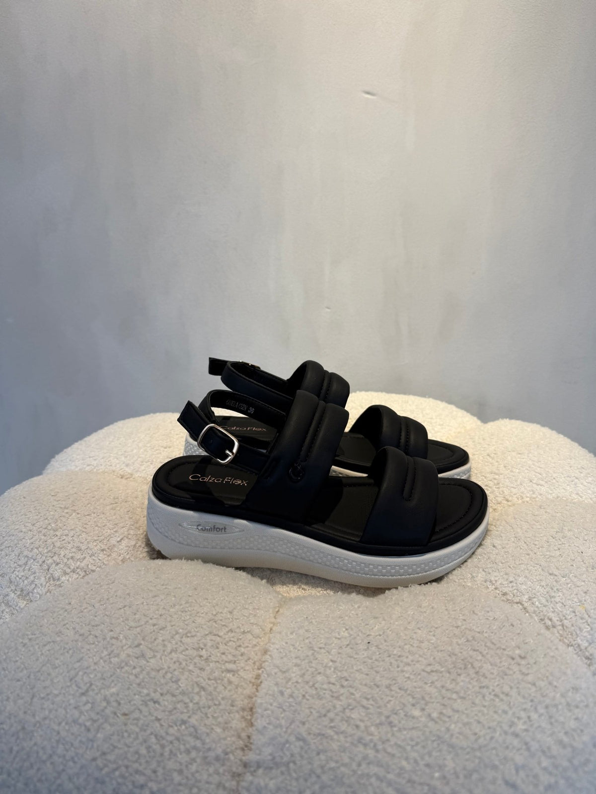 15102 Sandalias Black - ZOÉ BRAND 2026 BLACK chancletas