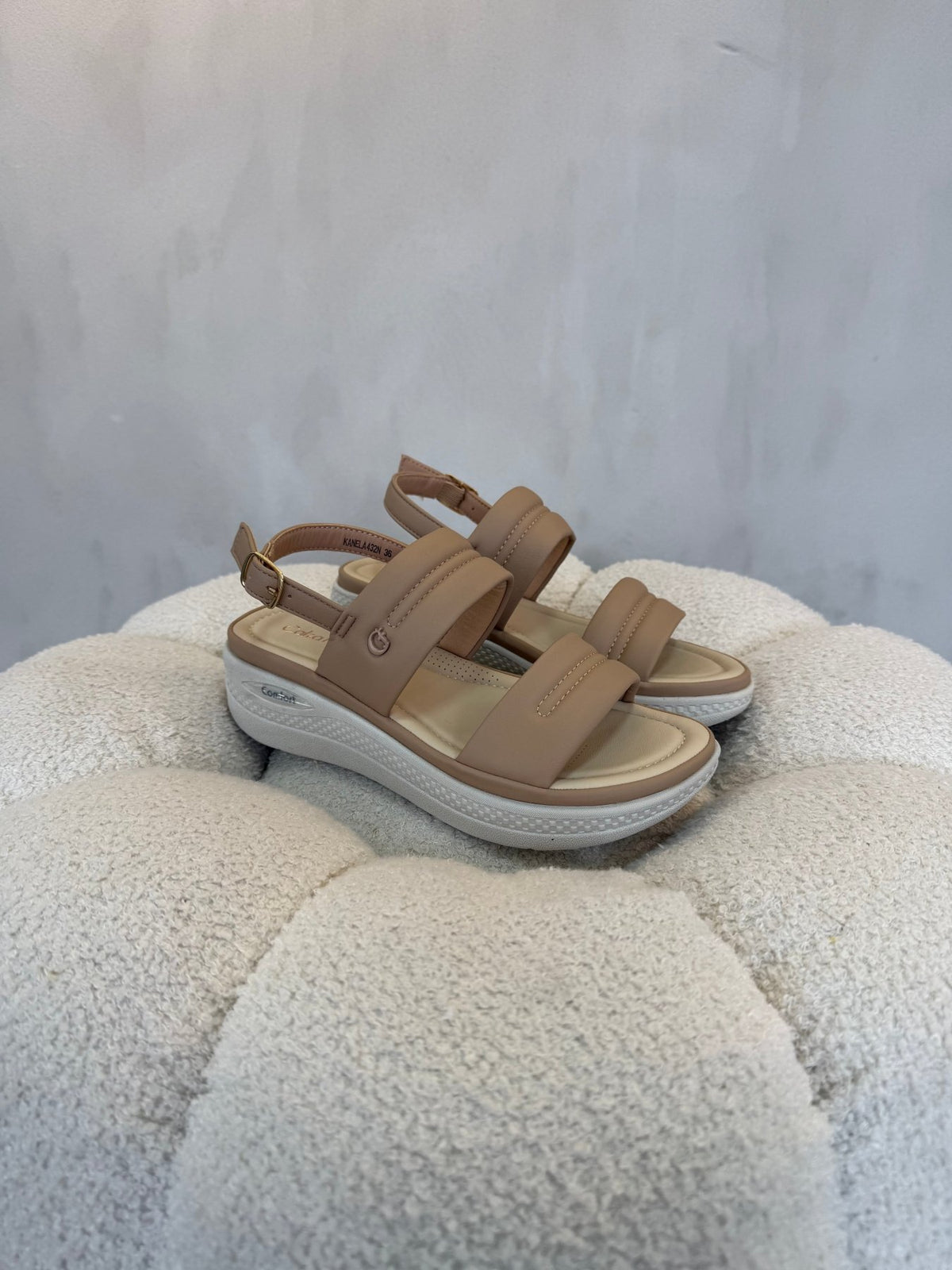 15103 Sandalia Beige - ZOÉ BRAND