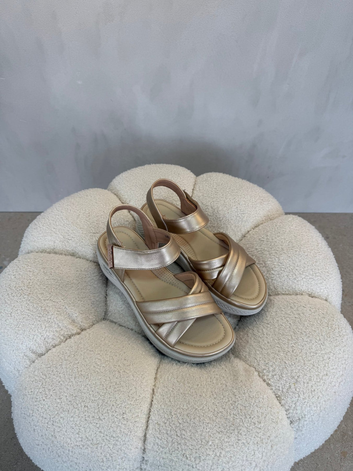 15105 Sandalias Gold - ZOÉ BRAND