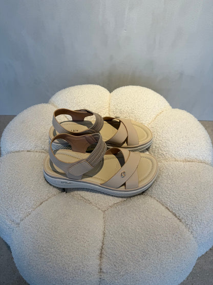 15107 Sandalias Beige - ZOÉ BRAND 2026 beige chancletas