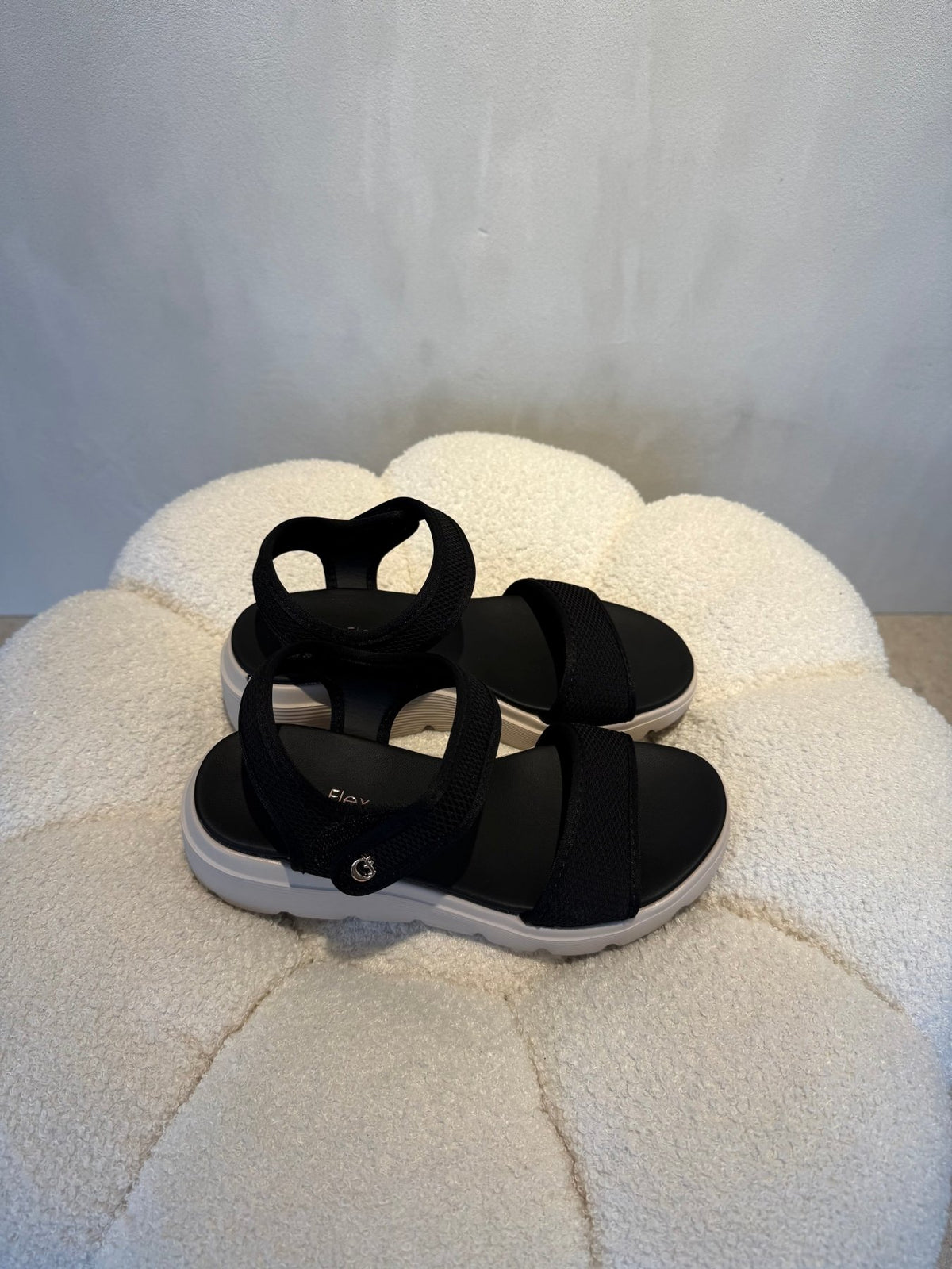 15113 Sandalias Black - ZOÉ BRAND 2026 BLACK chancletas