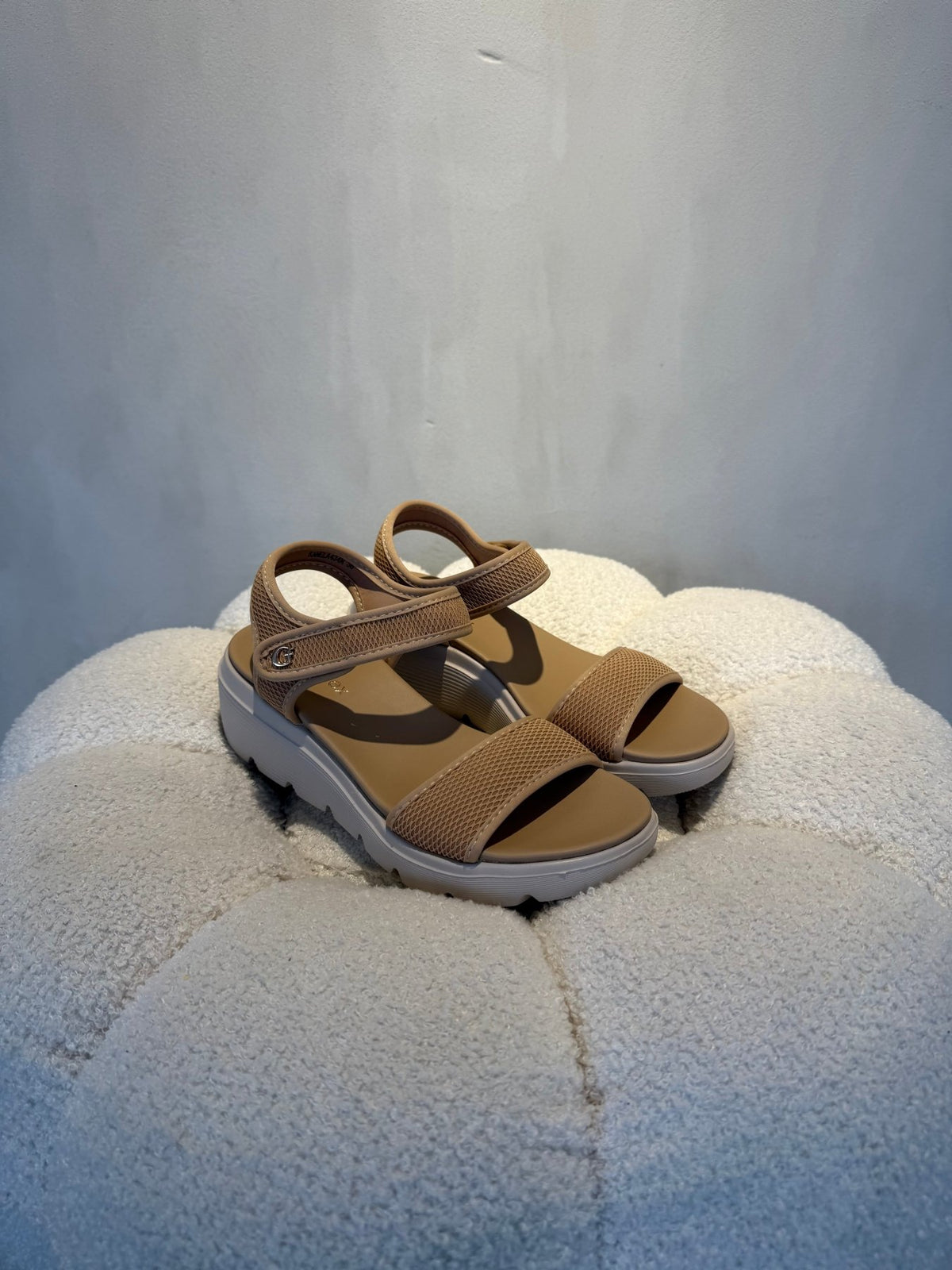 15114 Sandalias Beige - ZOÉ BRAND 2026 beige brillos