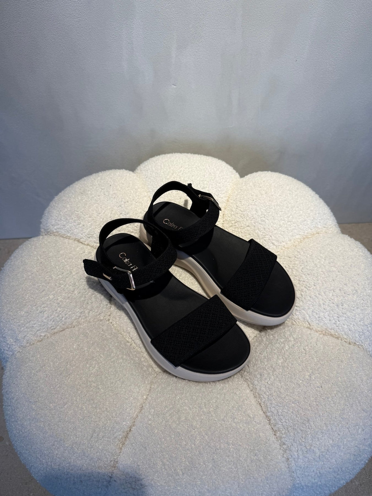 15115 Sandalias Black - ZOÉ BRAND 2026 BLACK brillos