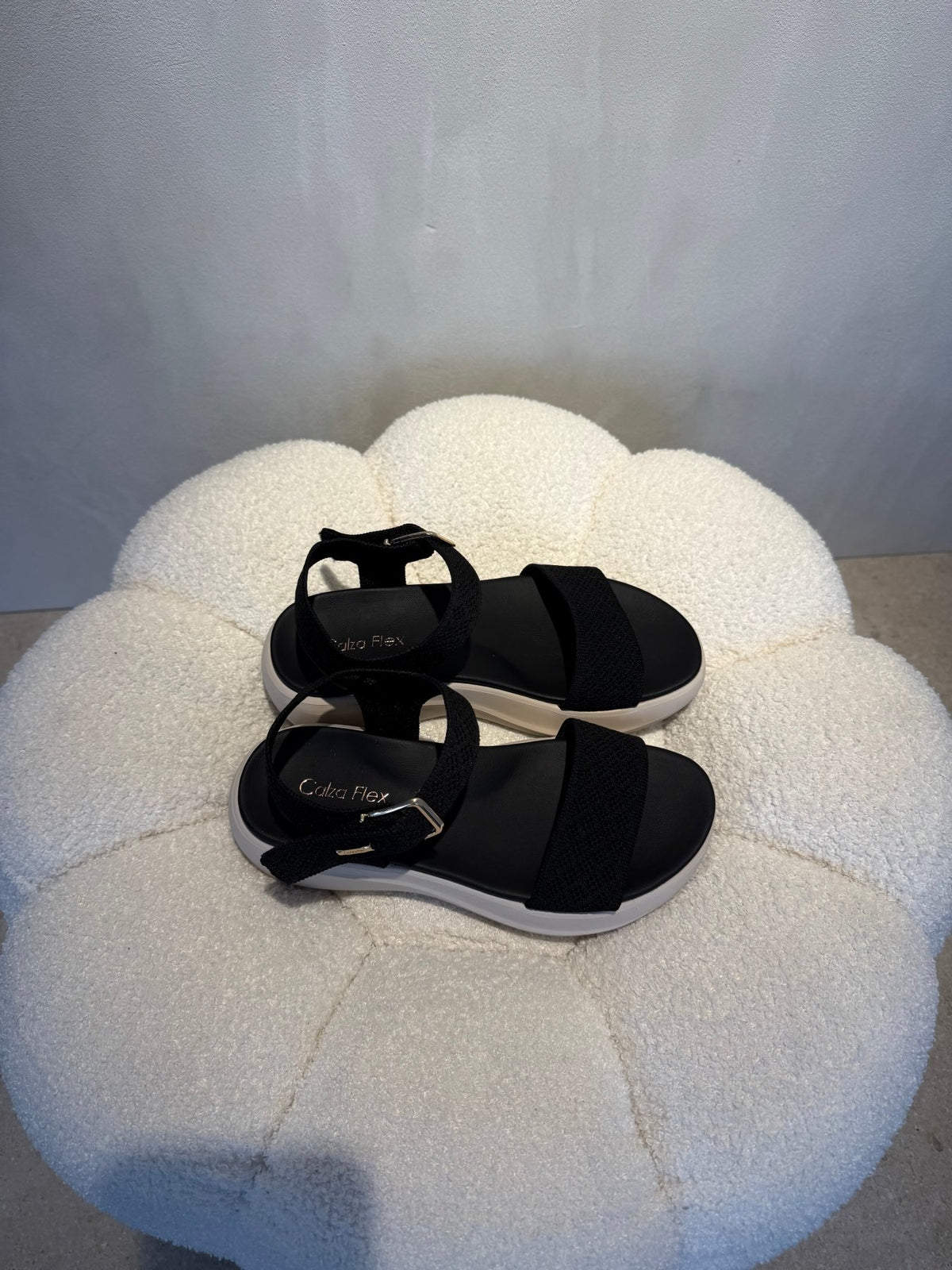 15115 Sandalias Black - ZOÉ BRAND 2026 BLACK brillos