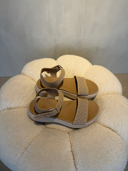 15116 Sandalias Beige - ZOÉ BRAND 2026 beige brillos
