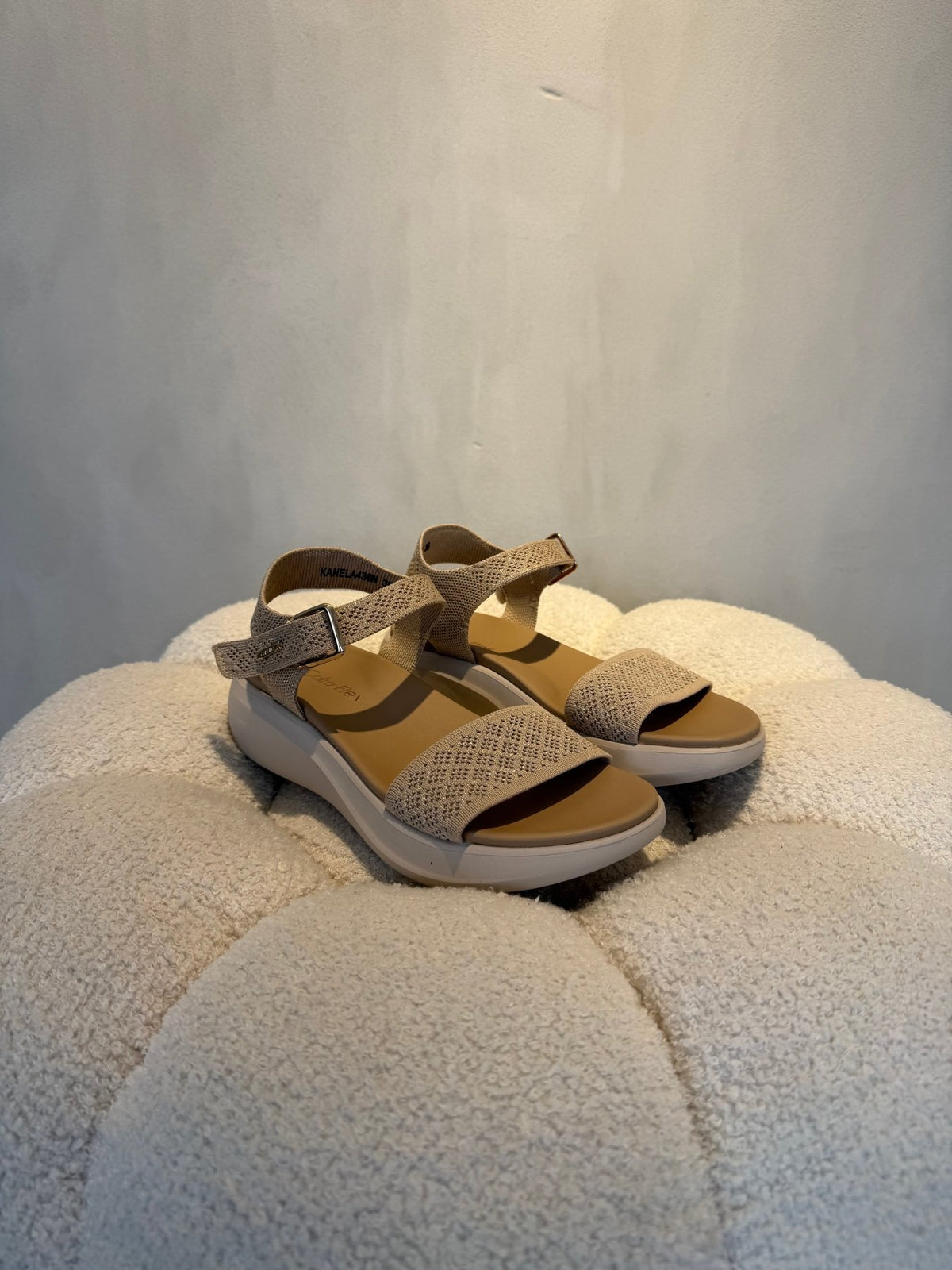 15116 Sandalias Beige - ZOÉ BRAND 2026 beige brillos