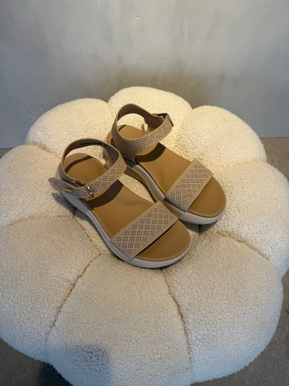 15116 Sandalias Beige - ZOÉ BRAND 2026 beige brillos