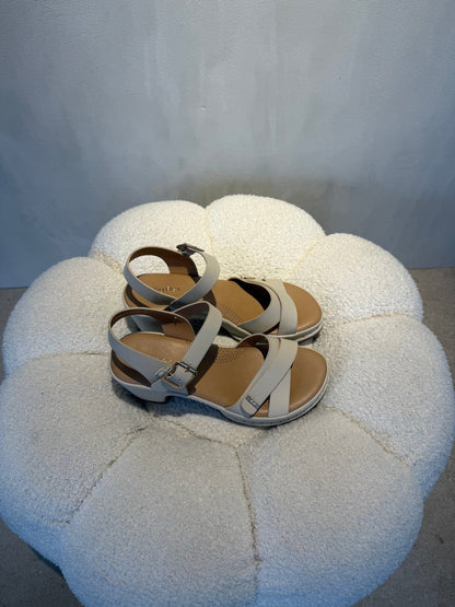 15122 Sandalias Beige - ZOÉ BRAND 2026 beige clásico