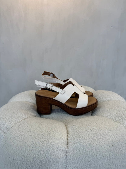 15128 Sandalias Off White - ZOÉ BRAND