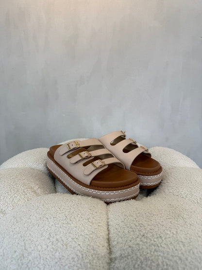 15143 Sandalias Beige Tan - ZOÉ BRAND