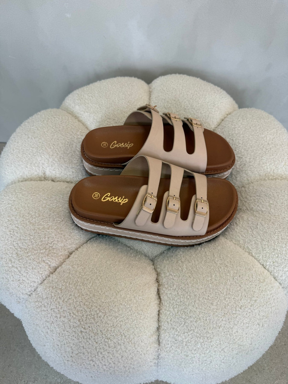 15143 Sandalias Beige Tan - ZOÉ BRAND