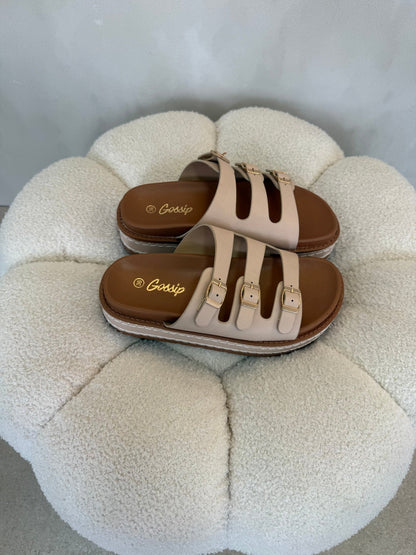 15143 Sandalias Beige Tan - ZOÉ BRAND