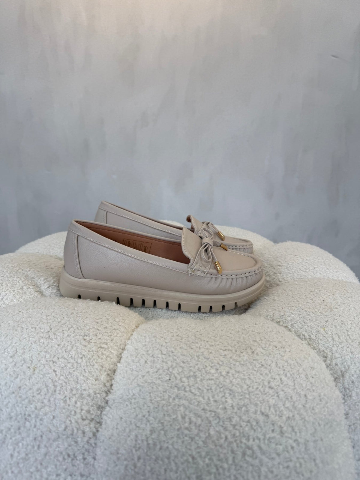 15154 Mocasines Full Beige - ZOÉ BRAND 2026 beige clásico