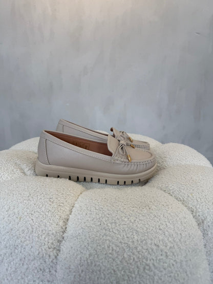 15154 Mocasines Full Beige - ZOÉ BRAND 2026 beige clásico