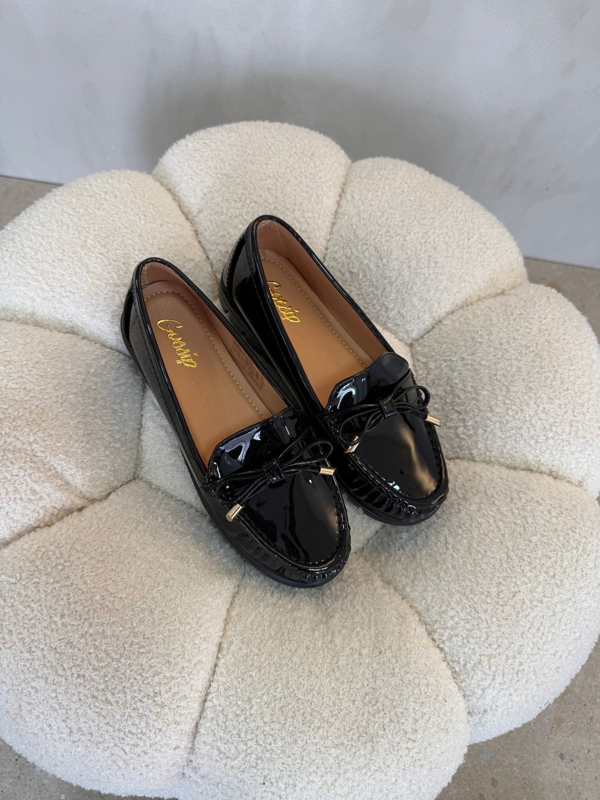 15156 Mocasines Full Black Patent - ZOÉ BRAND 2026 charol clásico