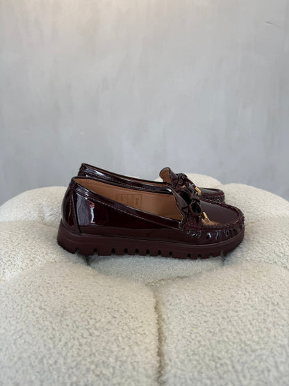 15157 Mocasines Full Burgundy - ZOÉ BRAND 2026 burgundy charol